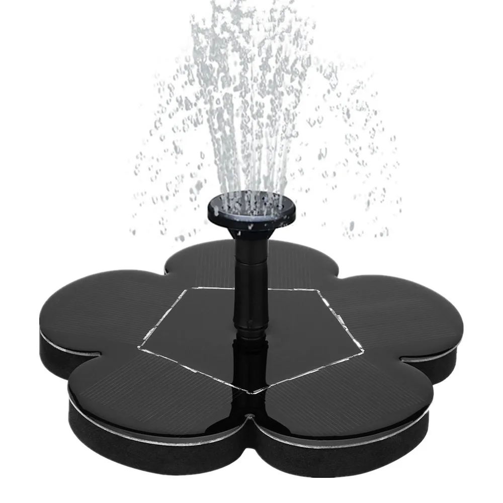 

Solar Power Bird Bath Fountain Water Floating Small Pond Garden Patio Decoration #30