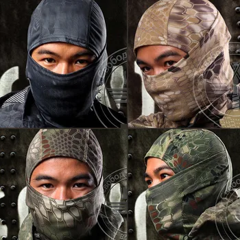 

CS Force Multicam Balaclava Tactical Airsoft Military Army Bicycle Motorcycle Neck Cap Hat Cover Protection Full Face Mask Camo