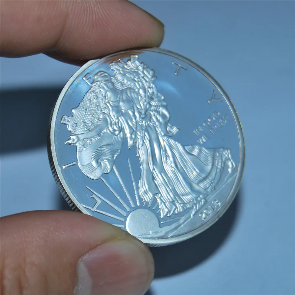 Золотая монета/серебряная монета американская 2013 г. 1 долл. США орла