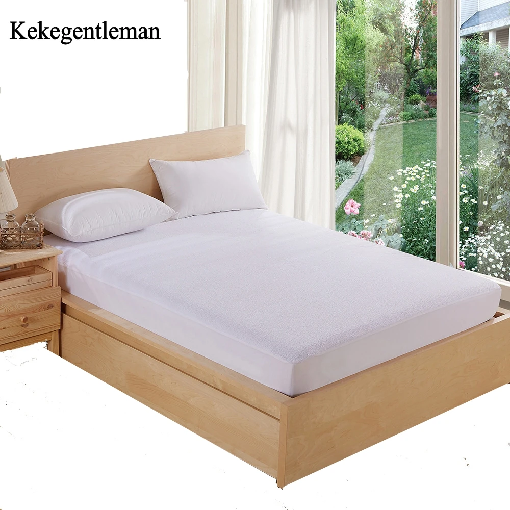 تيري للماء فراش غطاء تنفس الطفل للماء ملاءات مرونة الروسية فراش حجم 160x200 سنتيمتر Kekegentleman
