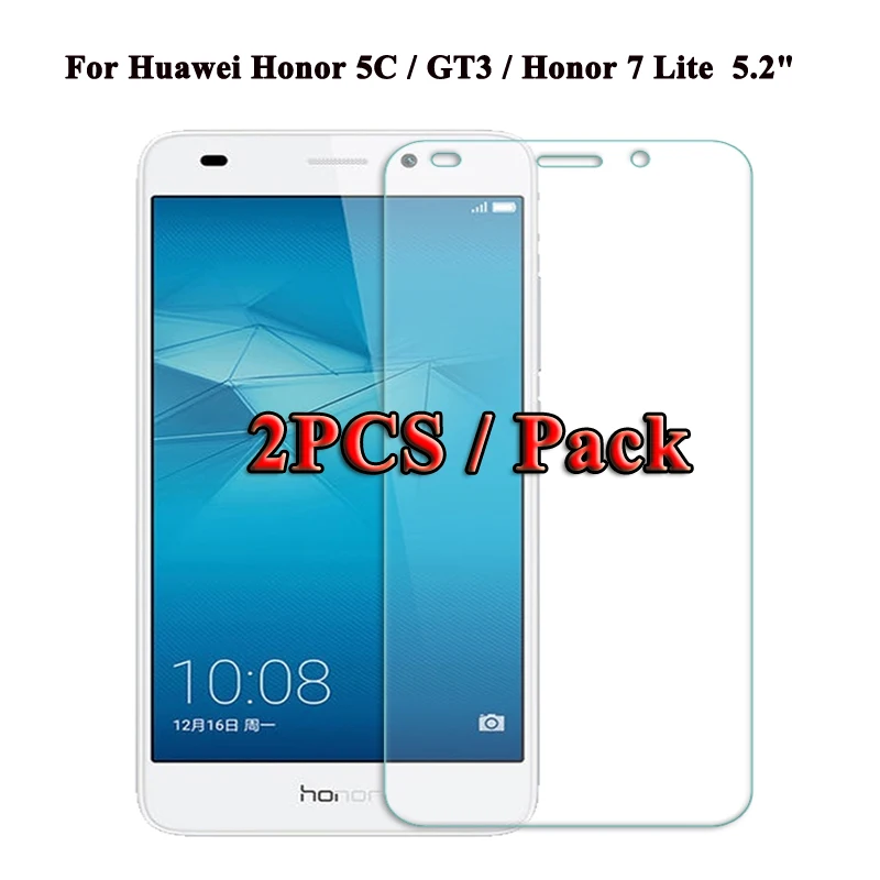 2 шт. закаленное стекло премиум класса 0 33 мм 9H защита для экрана телефона Huawei Honor 5C