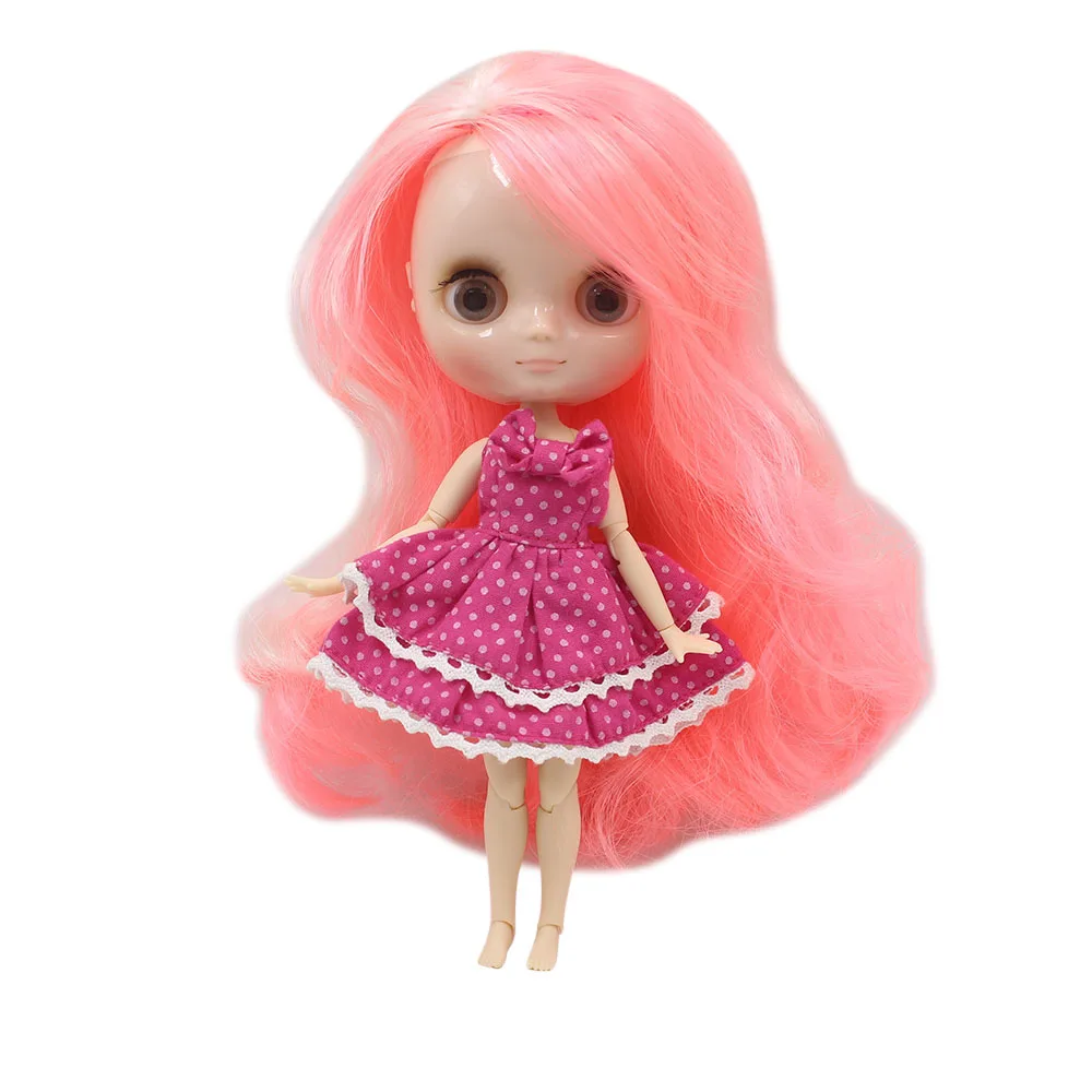 Прозрачный кукольный светильник Nude middie blyth Розовый микс подходит для