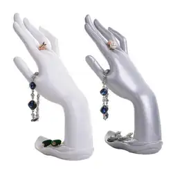 Новый горячий манекен рука перчатка для ювелиров Кольцо Браслет Дисплей шоу держатель стойки ювелирные изделия