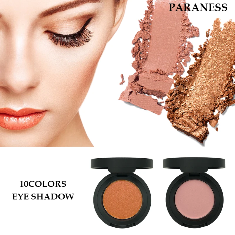 Brand Eyes Makeup for Professional Eyeshadow Palette Glitter Metallic 10 Color Nude Pigmented Mini Shadow Make Up Cosmetics Kit |