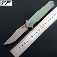 Eafengrow CH3505 Folding Pocket Knife D2 Steel Blade G10 Handle camping hunting knife EDC Outdoor Tool Hand Tool knives ch3505 g10 flipper folding knife d2 blade ball bearings g10 steel handle outdoor camping hunting fruit pocket knives edc tools