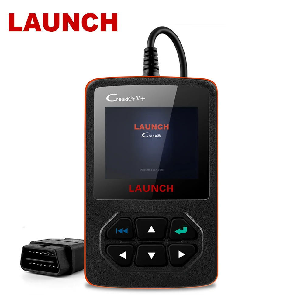 Launch X431 OBD2 сканер Creader V+ считывание чистого кода неисправности ODB2 автомобильный диагностический инструмент 12 В Автомобильный сканер проверка двигателя автомобиля