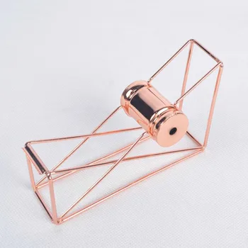 

rose gold stationery Tape Dispenser Cutter Washi Tape Storage Organizer Cutter Stationery Office Office Supplies