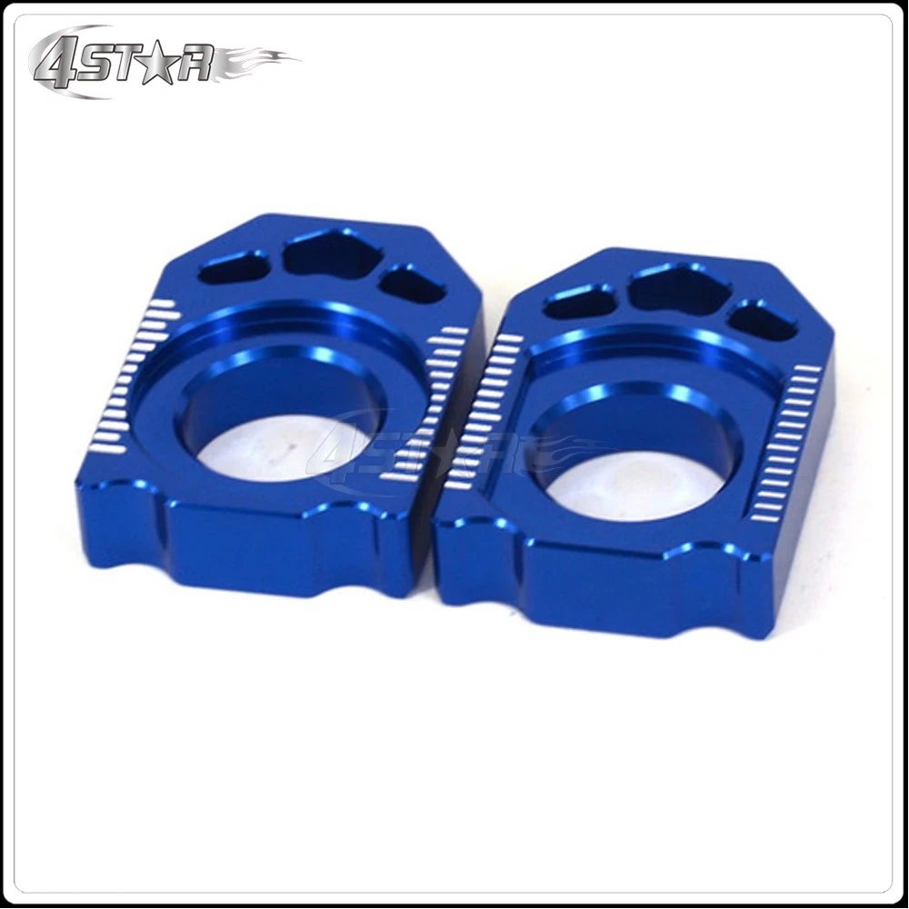 Блок регулировки оси задней цепи мотоцикла CNC для YAMAHA YZ125 YZ250 YZ250F YZ450F YZ250X YZ250FX WR250F