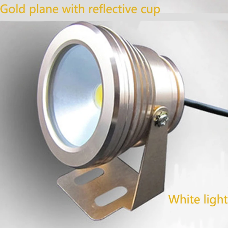 submersible pool lights High Quality Waterproof 10W RGB LED DC 12V Outdoor 16 Color Changing Flood Spot light Lamp Garden swimming pool lights underwater