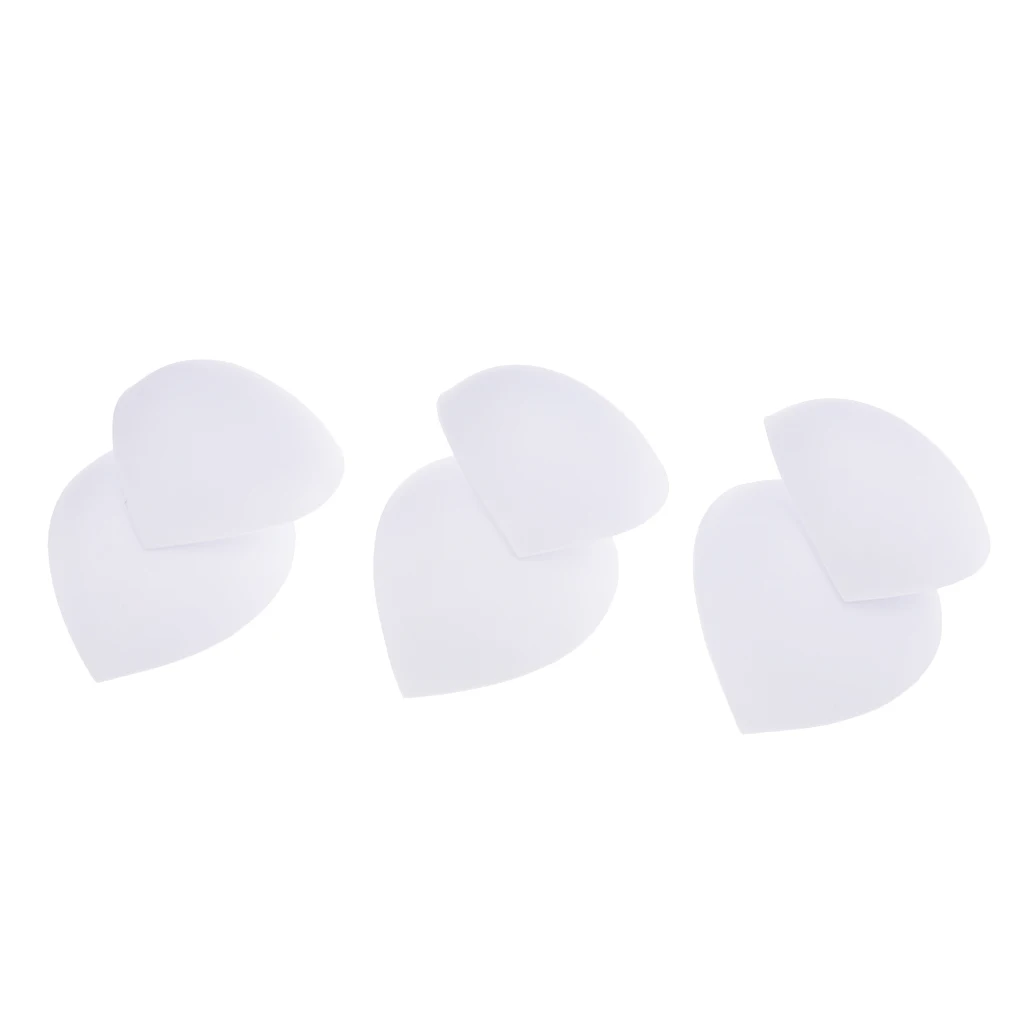 3 Pairs Womens Removable Smart Cups Bra Inserts Pads For Sports Bra Bikini Tops