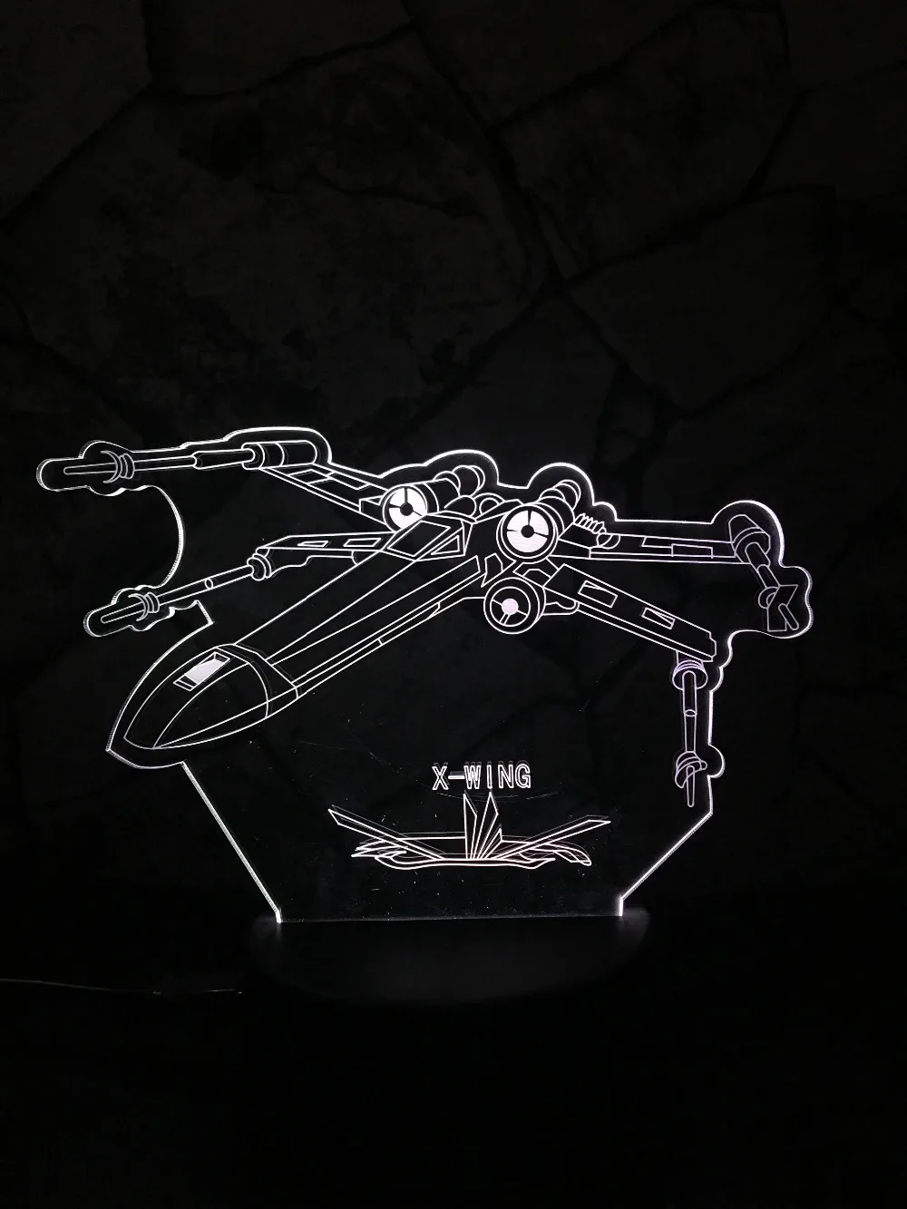 HTB1Wgyxcf2H8KJjy1zkq6xr7pXaT.jpg_ Lampka 3D Star Wars X-Wing