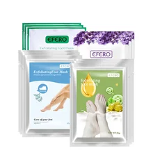 Efero Baby Feet Peel Mask удаляет омертвевшую кожу уход гладкая отшелушивающая маска для ног педикюрные носки на каблуках спа 24 шт = 12 пар
