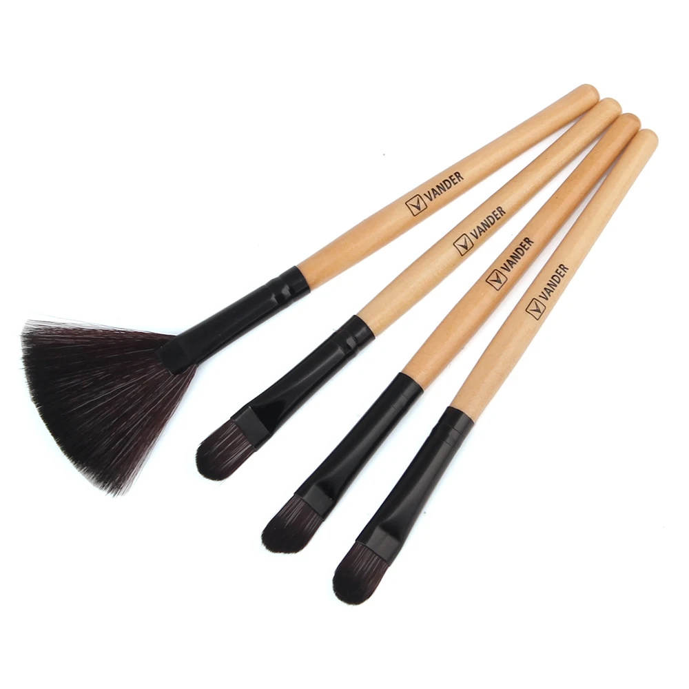 VANDER 24pcs Makeup Brushes Set Kit Professional Eyeshadow Eyeliner Cream Make up Brushes Cosmetic Beauty Maquillaje with Bag (11)