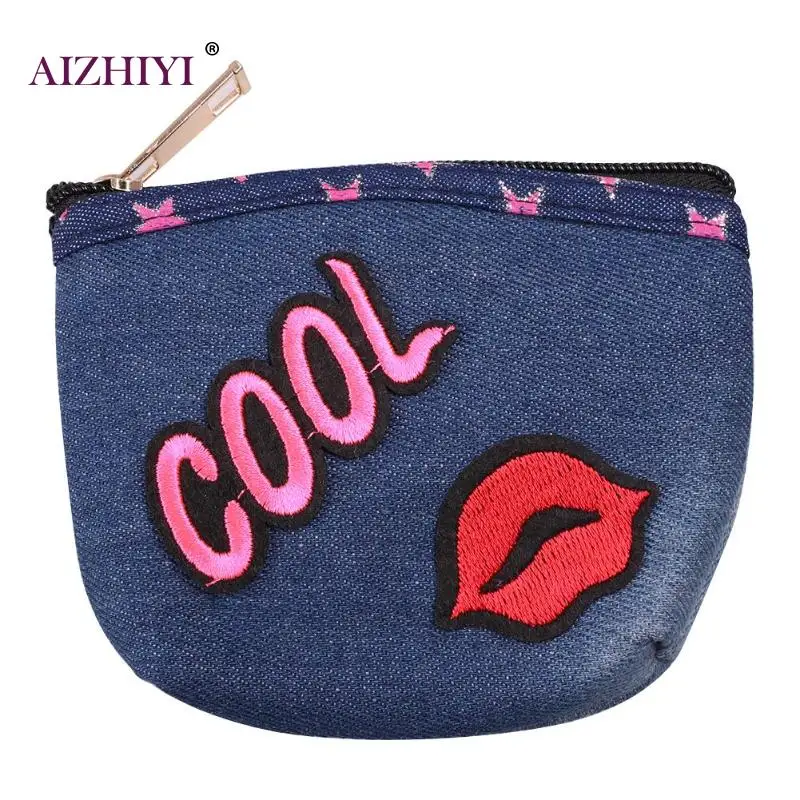 

Fashion Women Wallet Portable Change Purse Floral Print Coin Zipper Bags