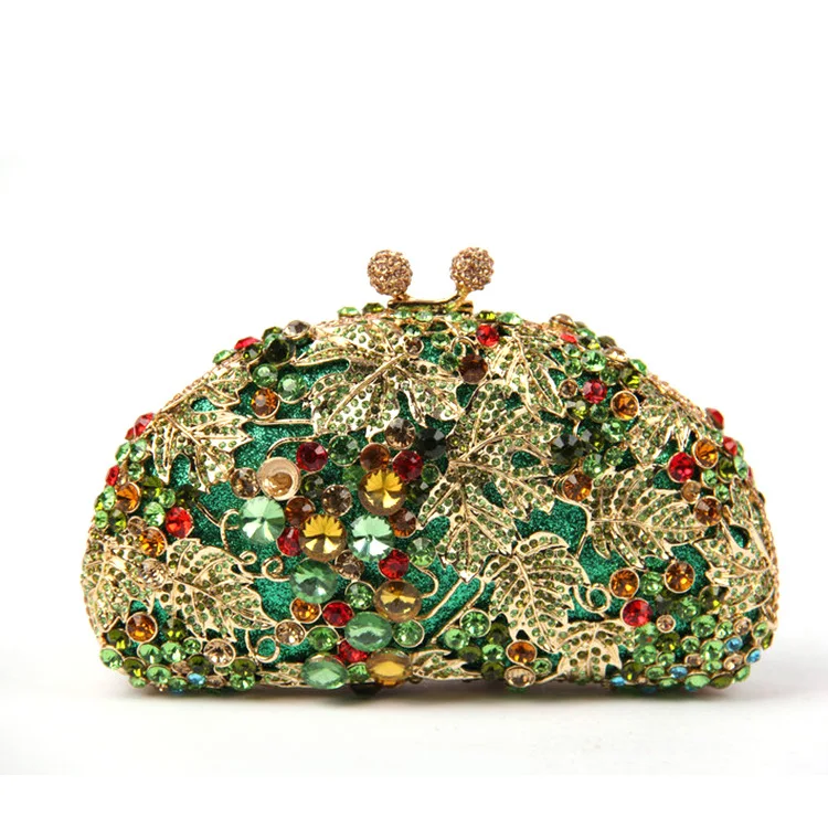 Top Quality Crystal Evening Bags New Fashion Design Women Sequin Clutch