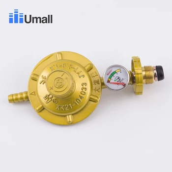 

general household bottled liquefied petroleum compressed gas pressure regulator with gauge gas burner replacement parts