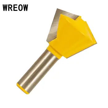 

1/2 Shank Multilateral Bird Mouth Interface Groove Joint Router Bit Cutter Tool Woodworking Milling Cutter For Edge Cutting