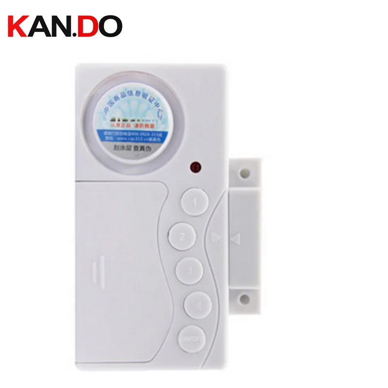 Goede Deur sensor alarm code vergrendeling alarm 105db sirene illegale entry alarm passord functie alarm deurbel functie geen verpakking