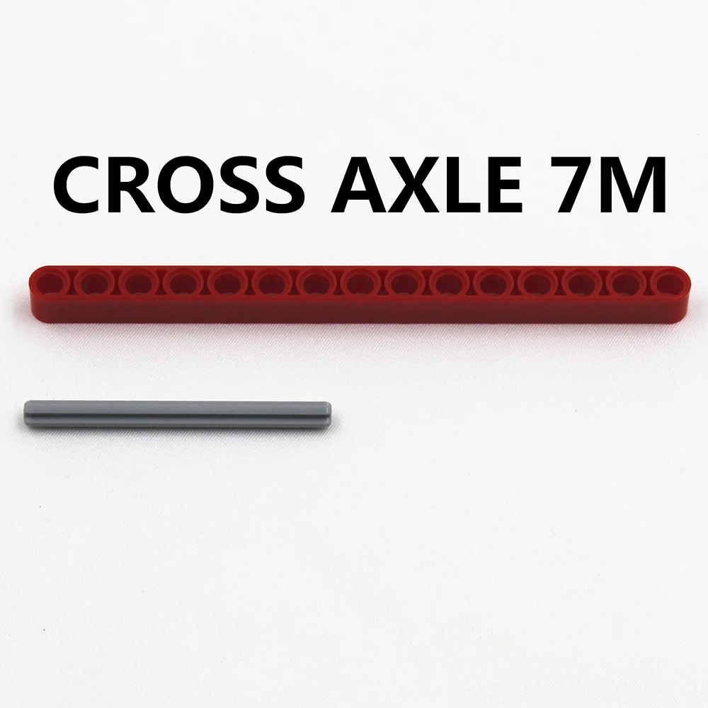 Building Blocks Bulk Technic Parts 20pcs Technic CROSS AXLE 7M compatible with lego for kids boys toy MOC4211805