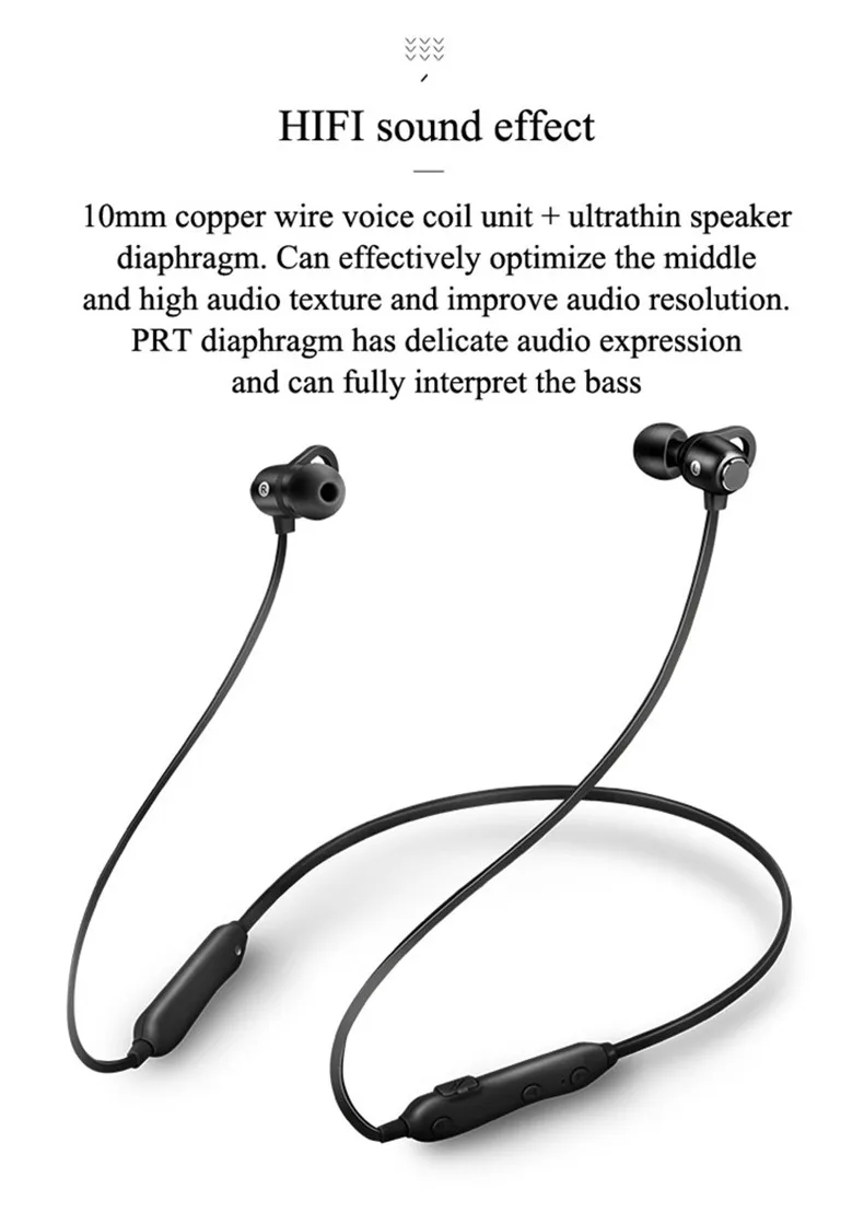 Inpher S6 стерео беспроводные Bluetooth наушники для Xiaomi iPhone auriculares fone de ouvido с микрофоном для телефона и музыки