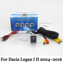 Автомобильная Камера Заднего вида Для Dacia Logan I II 2004 ~ 2016/RCA Провод или Беспроводной/HD Широкоугольный Объектив/CCD Ночного Видения Резервную Камеру