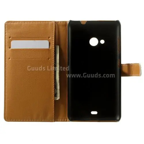 Rainbow Leather Wallet Case for Microsoft Lumia 535 / Lumia 535 Dual SIM for Nokia Lumia 535
