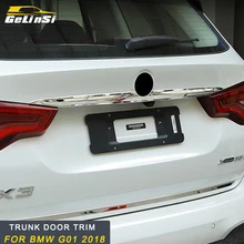 GELINSI для BMW X3 G01 зеркальная поверхность из нержавеющей стали задняя крышка крышки багажника ручка задней двери Задняя крышка ворот