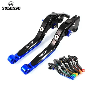 

For YAMAHA XJ6 XJ 6 DIVERSION 2009-2015 2010 2011 2012 2013 2014 Motorcycle Folding Extendable Brake Clutch Levers LOGO XJ6