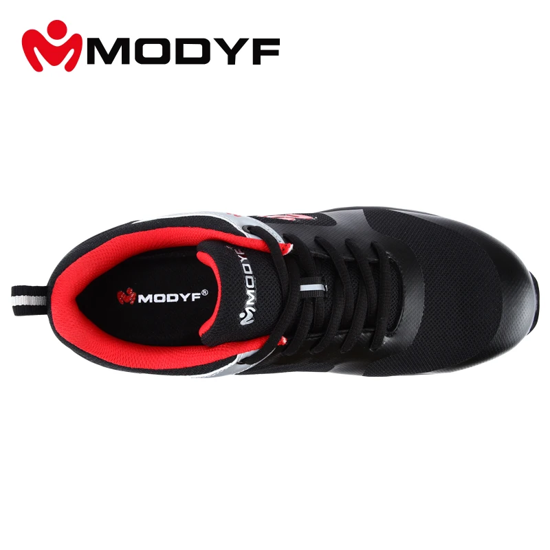 MODYF/Брендовые мужские уличные рабочие ботинки со стальным носком Мужская
