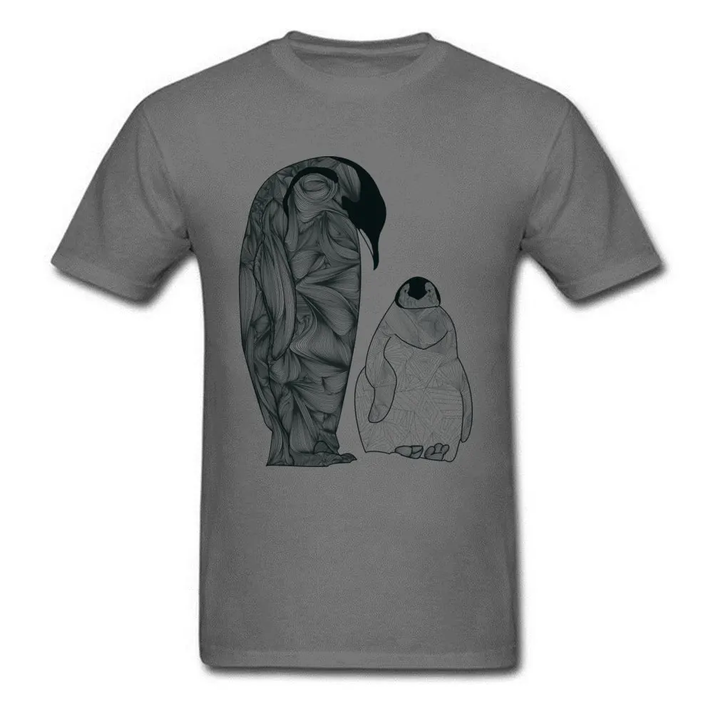 Normal Short Sleeve Tops Tees ostern Day O Neck All Cotton Young T-shirts Emperor Penguins Normal T-shirts Dominant Emperor Penguins carbon