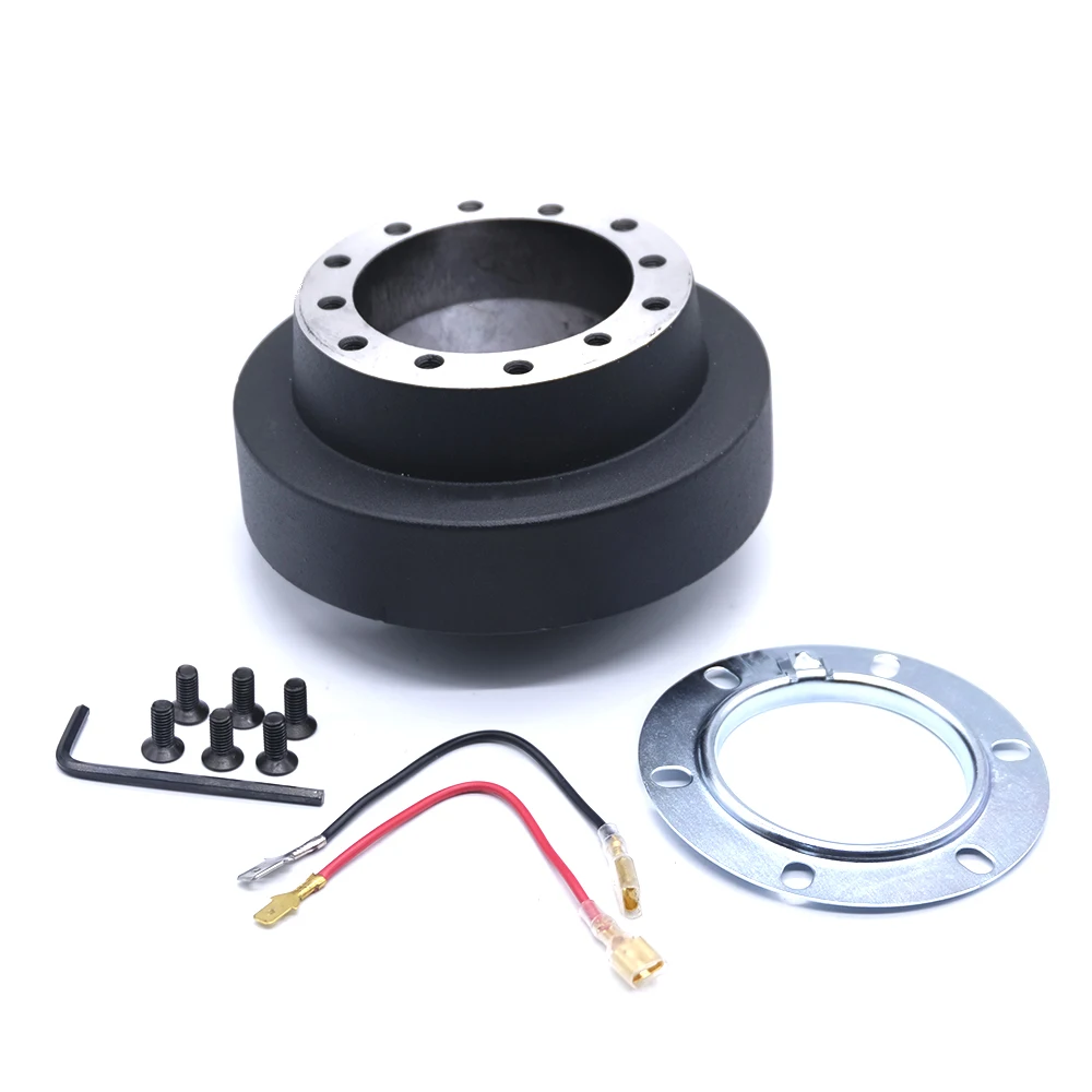 Black Steering Wheel Quick Release hub adapter Steering Wheel Hub Boss