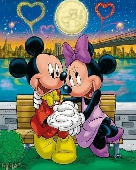 DIY Diamond Painting cartoon picture Full Cross stitch kits Icons Diamond Embroidery Mickey mouse Mosaic pattern Needlework sets