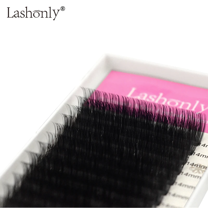 Lashonly 8~ 15 мм Смешанные натуральные Индивидуальные ресницы для наращивания мягкие поддельные ложные ресницы qeelasee качество Макияж инструмент Cilios