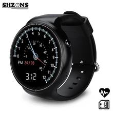 SHZONS I4 pro умные часы 2 ГБ/16 ГБ Quad core 400*400 Разрешение sim-карты 3g сети поддержка Bluetooth gps Wi-Fi 400 мАч Батарея