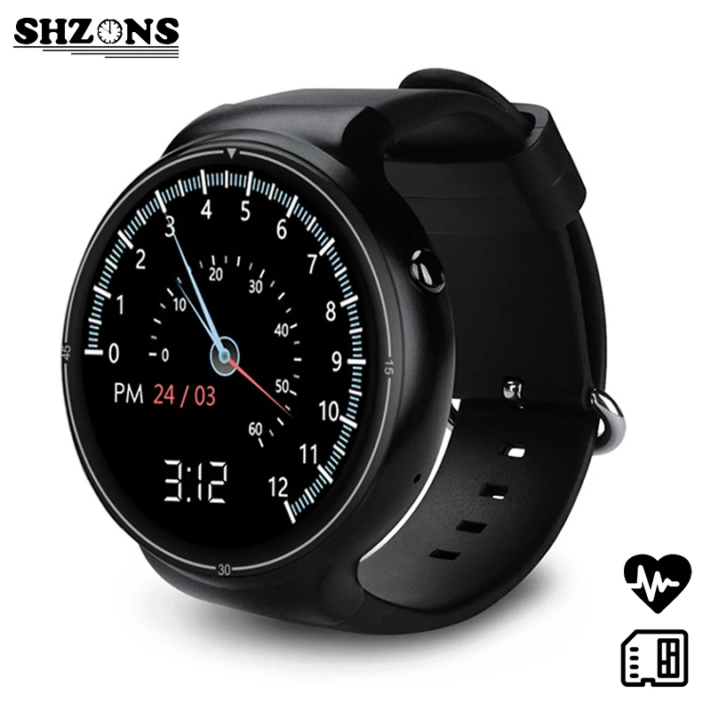 

SHZONS New I4 pro Samrtwatch 2GB/16GB Quad core 400*400 Resolution SIM Card 3G Network Support Bluetooth GPS Wifi 400mAh Battery