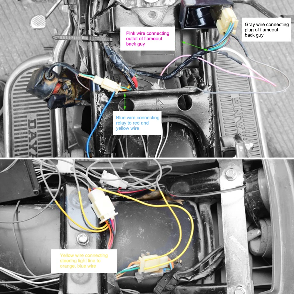 3 V-12 V система охранной сигнализации мотоцикла Универсальная двойная вспышка поиск Hor Противоугонная охранная сигнализация двигатель дистанционного управления Пуск