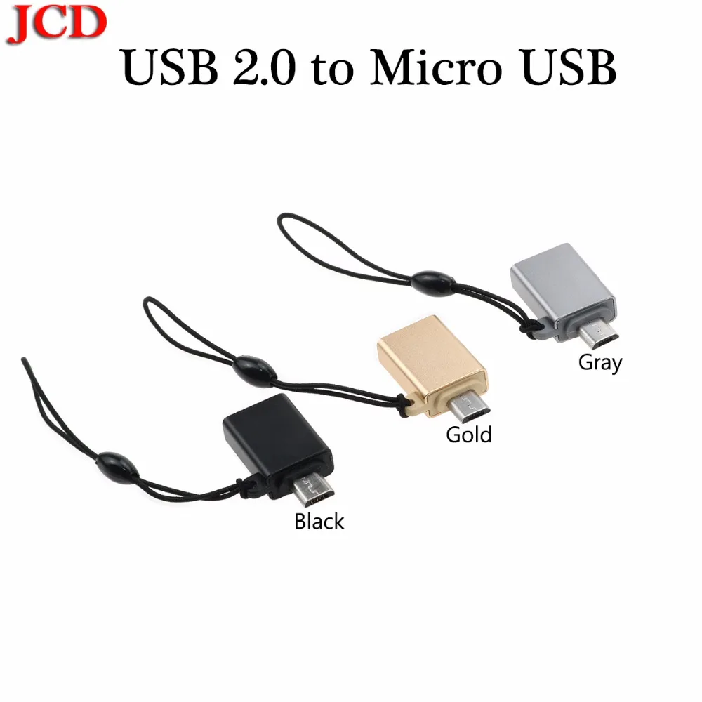 Переходник JCD Micro USB OTG 2 0 для камеры адаптер телефона Android Samsung считыватель кабелей