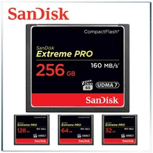 Sandisk Экстремальный pro compactflash карта памяти sd компактный адаптер для флэш-карт cartao memoria 256 ГБ карта sd carte плата видео бизнес