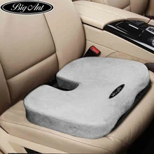 Coccyx Orthopedic Comfort Memory Foam Seat Cushion for Back Pain and Sciatica Relief — 100% Memory Foam Guaranteed