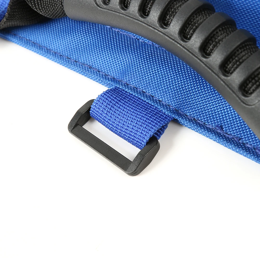 SHINEKA Car Roll Bar Grab Handle with Sunglasses Holder Storage Bag Armrest Pouch Bag Accessories for Jeep Wrangler CJ TJ JK JL