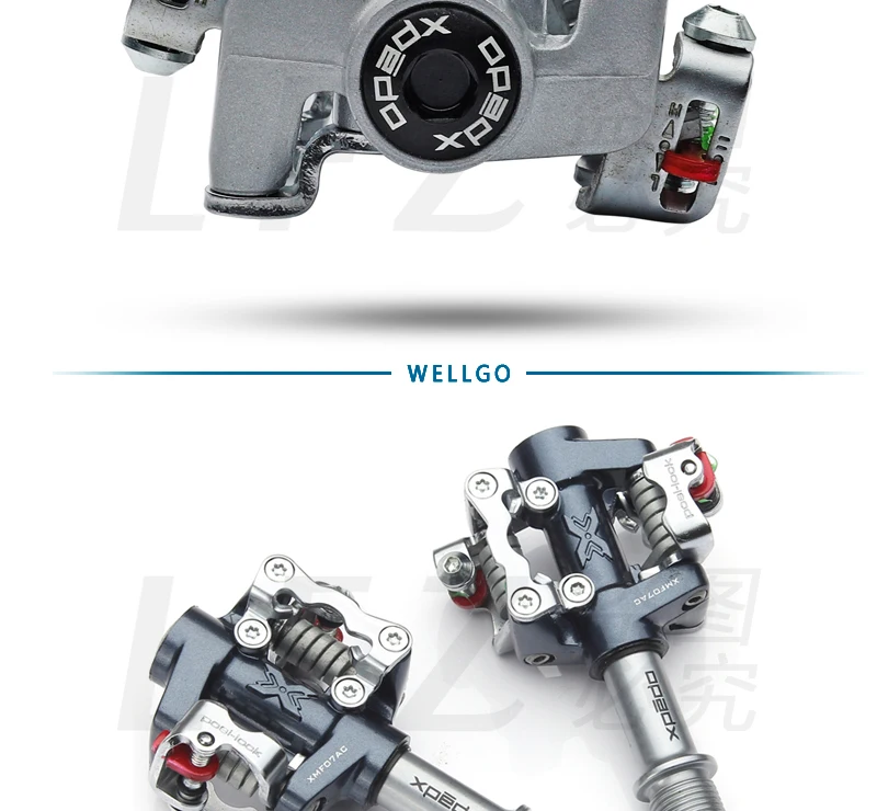 Wellgo Xpedo велосипедные подшипники педали Сверхлегкий 288 г MTB горный велосипед педали XPD самоблокирующийся клиплесс педалей bicicleta зажим