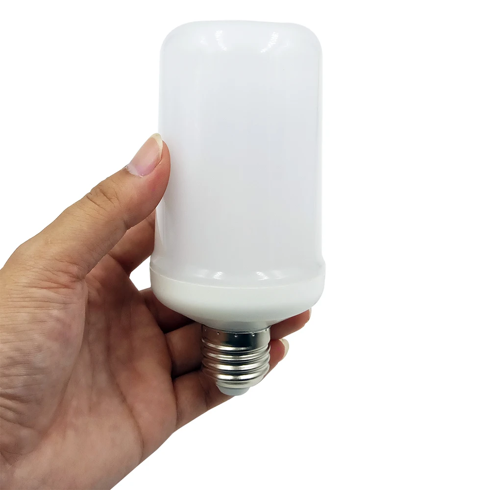 

free shipping holiday light led Corn Bulb 85-265V Creative Light Flickering E27 Simulation Fire Burning Flicker Christmas lights