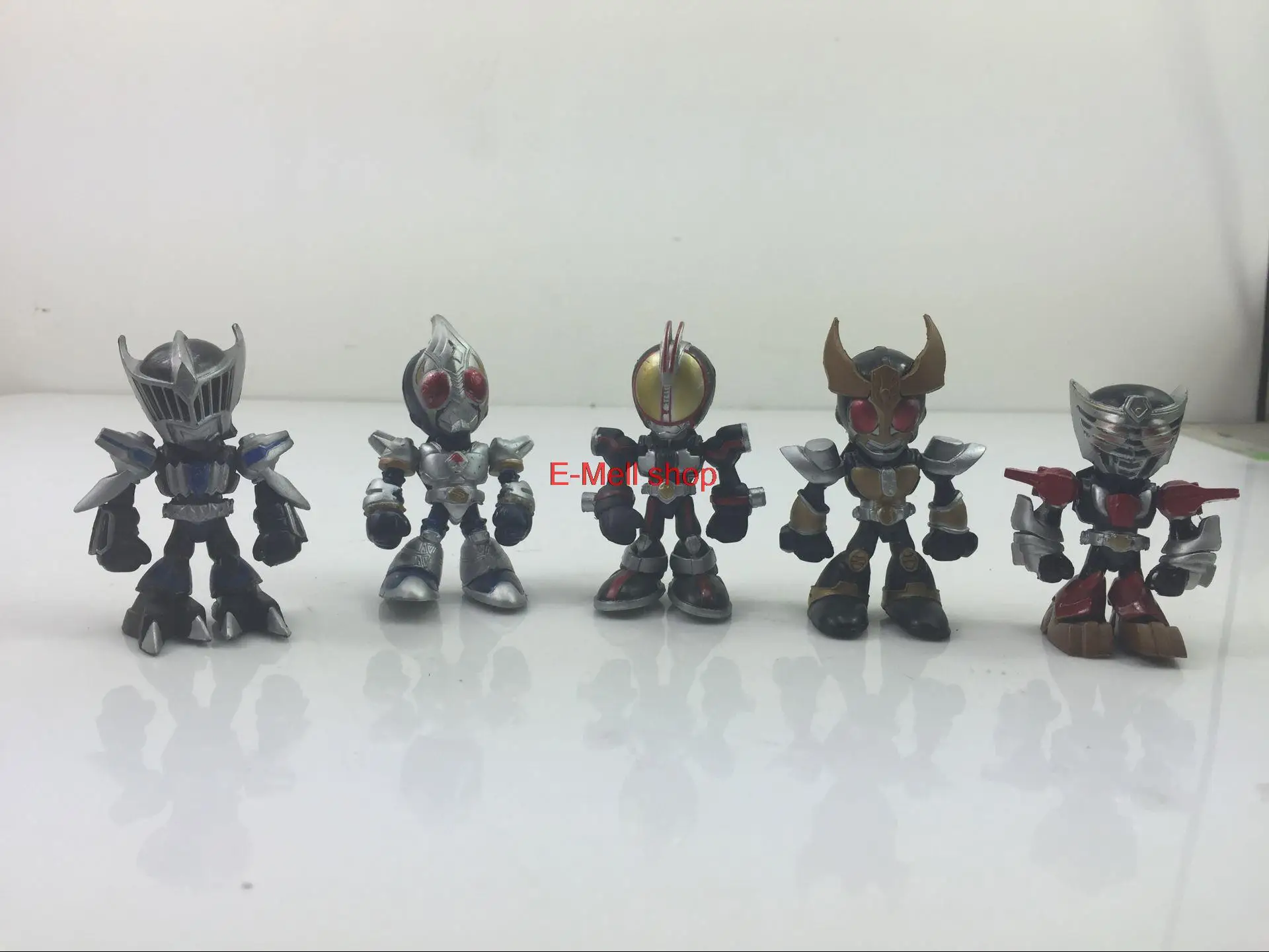 

ORZ Free Shipping Original model Banpresto Japan Anime Masked Rider Kamen Rider Black PVC Action Figure Toys 5cm 59pcs/set