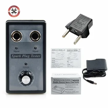 

HOT!!! Car Spark Plug Tester Ignition Testers Automotive Diagnostic Tool Double Hole Analyzer for 12V Gasoline Vehicles Petrol