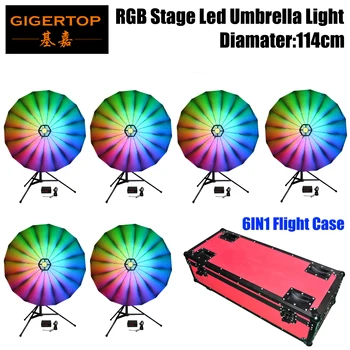 Prijzen TIPTOP Podium Zingen Dansen Decoratie RGB Paraplu Led Licht Verzamelen Partij Bruiloft Verjaardag Stage Light Photo Achtergrond