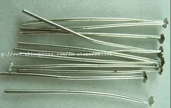 

45mm Silver Plated Metal Head Pins Jewelry Findings