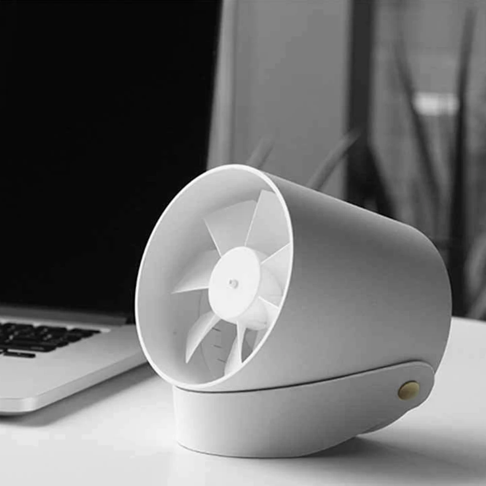 Original Xiaomi VH Mini ventilador de escritorio portátil Ventiladors USB Mijia ventilador Ultra silencioso Control táctil inteligente enfriador de doble Motor