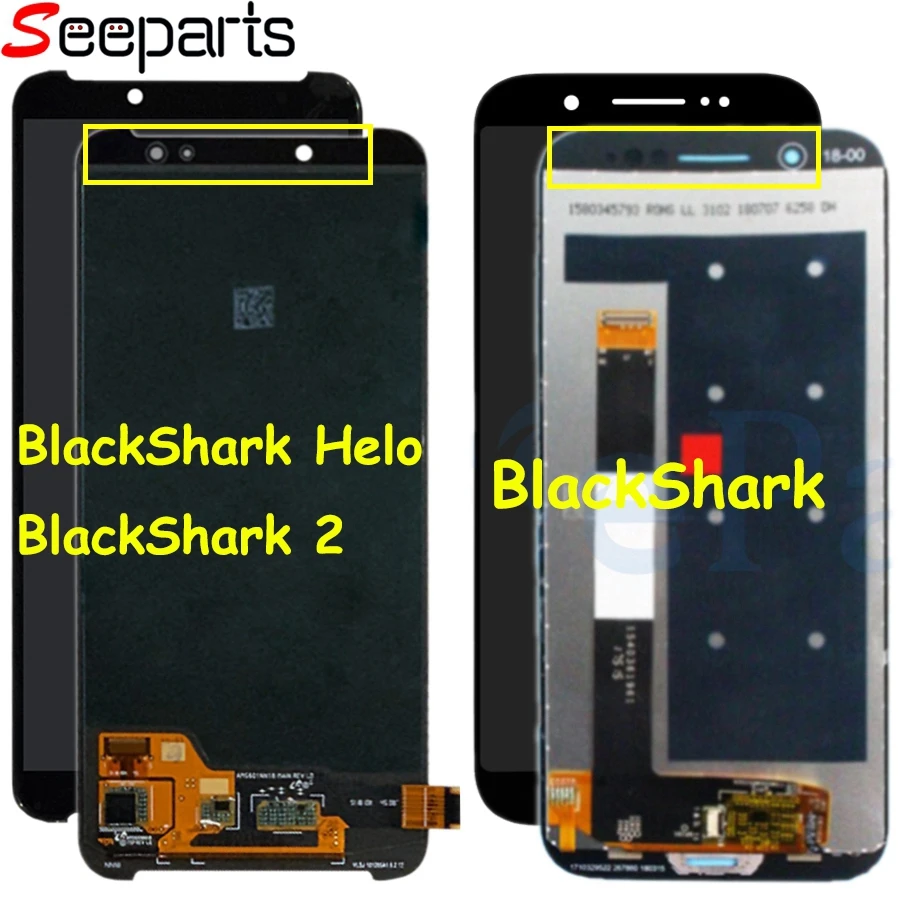 For Xiaomi Black Shark Lcd Screen Display Touch Screen Digitizer SKR-A0AWM-A0 Assembly Replacement Xiaomi BlackShark helo 2 Lcd (7)