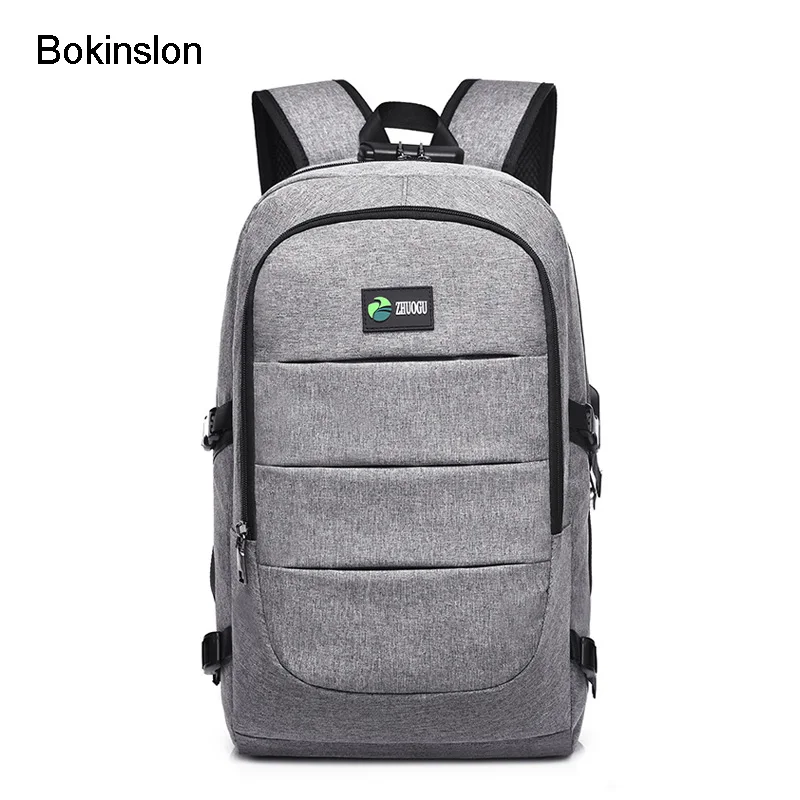 

Bokinslon Fashion Men Backpacks Bags Waterproof Canvas Backpacks For Women Student Popular Male Casual Travel Bags Unisex New