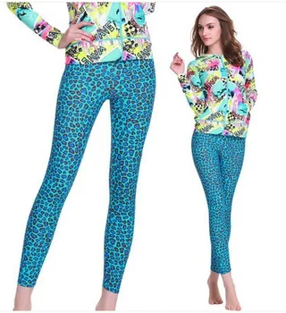 

Women Rashguard Swimming Suit For Wind Surf Windsurfing Korea Bathing Suits Diving Spearfishing Wetsuit Yoga Swim Pants